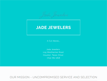 Tablet Screenshot of jade-jewelers.com